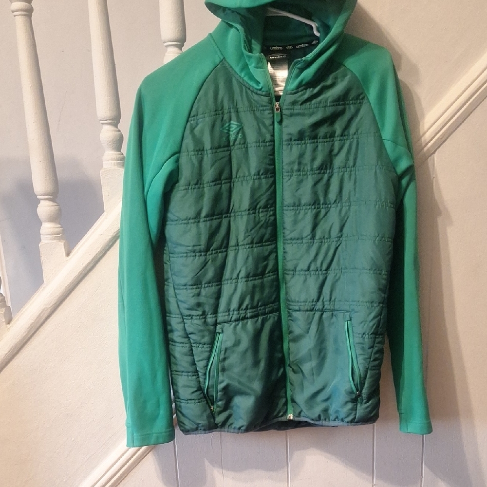 Umbro Teal Polyester Jacket